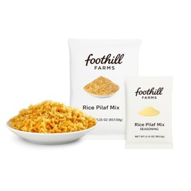 Foothill Farms – Assorted Instant Mixes & Seasoning Blends – Multiple Flavors & Pack Sizes (6-Pack, Rice Pilaf)