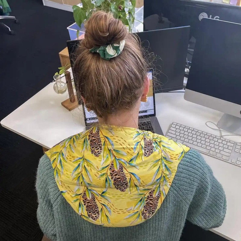 Wheatbags Love NECK Heat Pack, Banksia Pod