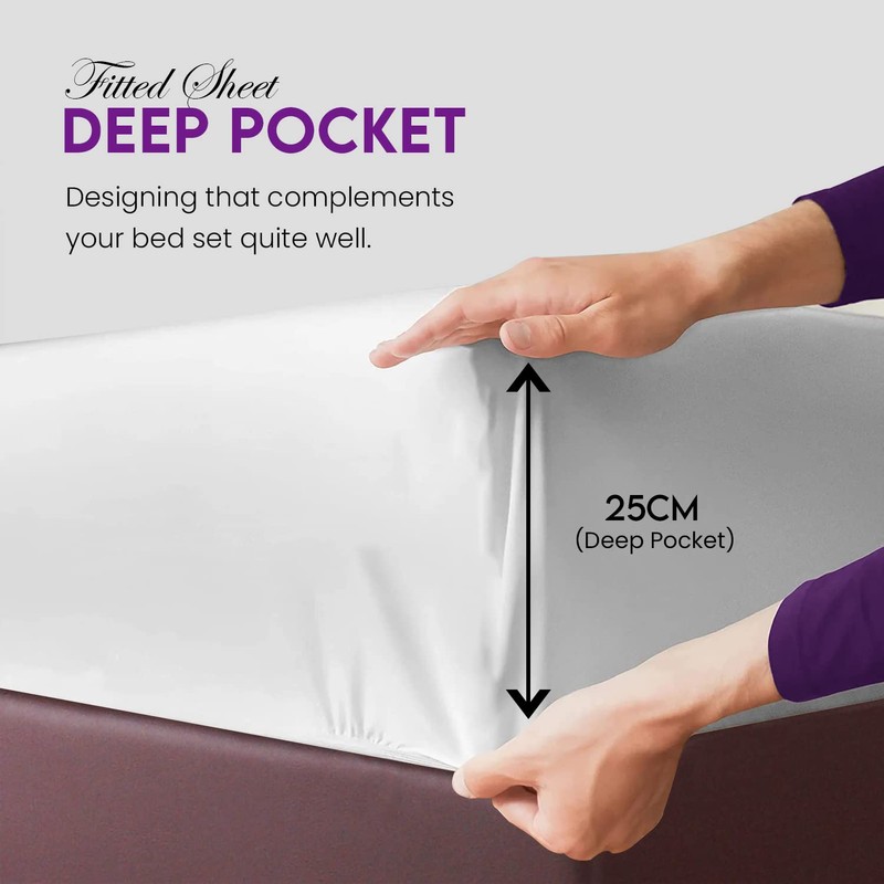 Sunshine Comfort® Percale Cotton Rich 180 Thread Count Non Iron