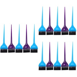 TOVINANNA 15pcs Professional Hair Dyeing Comb Colorful Tooth Comb for Home and Salon Use Practical and Stylish Hairdressing Tool Easy to Wash and Quick Drying for Hair Coloring and Mask