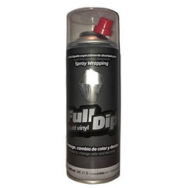 FullDip FLD0207 Liquid Vinyl, 400ml Volume, Metallic Black