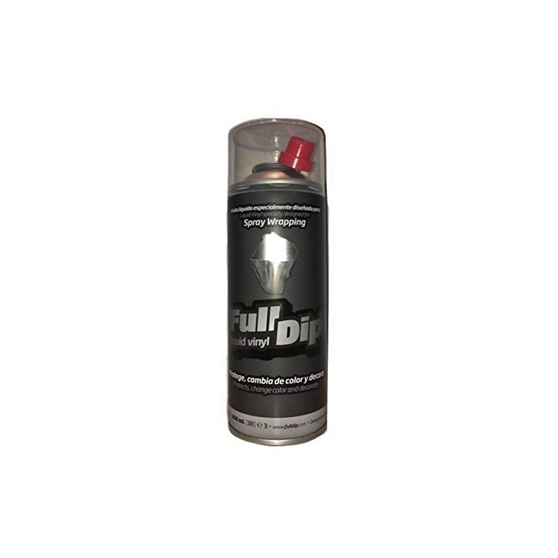 FullDip FLD0207 Liquid Vinyl, 400ml Volume, Metallic Black