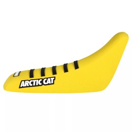 Enjoy Mfg Arctic Cat 50 90 Gripper Seat Cover  2002 - 2005  ALL YELLOW/BLACK rib #256