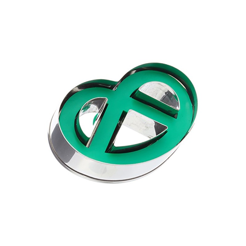 Städter Brezel m. Auswerfer, Edelstahl, Silber-grün, 6.5 x 6.5 x