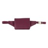 LEAS Travel-Line Belt Bag with Full Leather Trim Genuine Leather