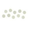 Nobo Magnetic Whiteboard Magnets Pack of 10 38mm White 1915315