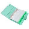 Binder Planner A6 6 Holes PVC PU Leather Sufficient Capacity