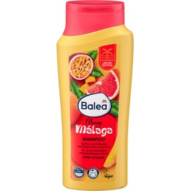 Balea Set of 4 hair care: shampoo Mango Malaga nourishes the hair gently and smoothly with the scent of tropical fruits (300 ml) + hair mask lemon squeezy intensive summer care (3 x 100 ml), 600 ml