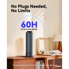 Aromadd 1800 Sq Ft Cordless Waterless Diffuser, 100ml Hotel Collection Diffuser Scent Air Machine for Home Cold Air Essential Oil Diffuser for Large Room Office Quiet (Titanium Gray)