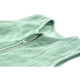 Alvi Blaubaer Baby Sleeping Bag & Nappy | Alvi Breathable Summer Sleeping Bag | Lightweight Children's Sleeping Bag 100% Cotton | Sleeveless Baby Sleeping Bag for Boys and Girls | Alvi Outer Bag Washable