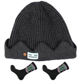 Jacknb Jughead Jones Beanie Hat Riverdale Southside Serpents Socks Jugheads Hat(Brown/Black/Red/Gray)