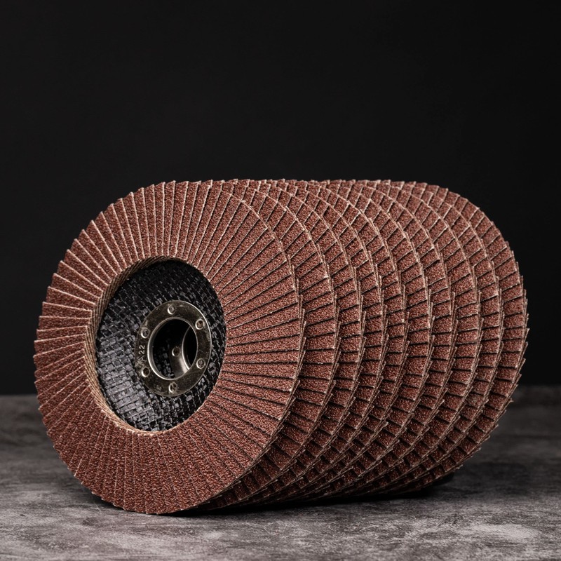 Woltersberger® Flap Discs, Diameter 115 mm, Grain 100, Pack of