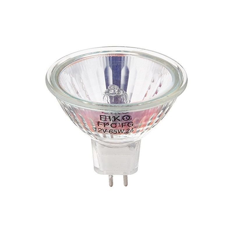 Eiko FPC-FG Flood MR16 GU5.3 Base Halogen Bulb, 12V/65W