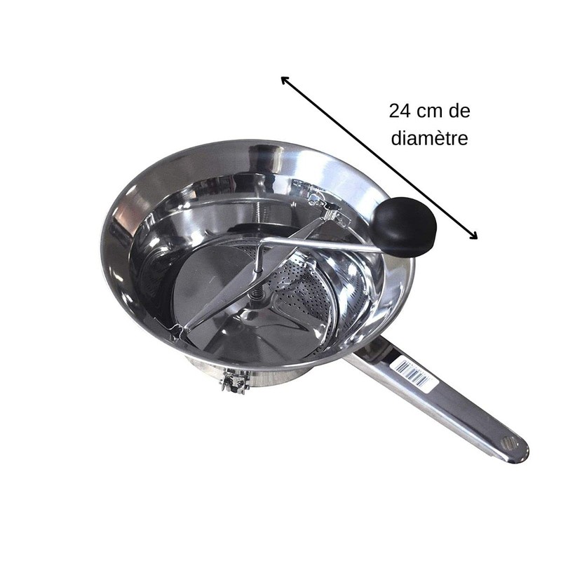 FACKELMANN 2764250 Food Grinder, Stainless Steel, Grey, 37 x 23.5