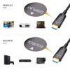 DTECH 50ft HDMI Cable with 1080p 60Hz 4K 30Hz HDMI