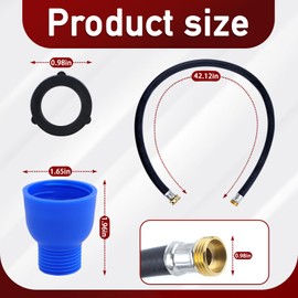 Garden Hose to Antifreeze Bottle Adapter