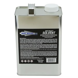 Rust Bullet Solvent - 1 Gallon - Specially Formulated for Easy Cleanup or Thinning of Rust Bullet Coatings