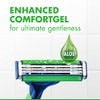 Gillette Sensor3 Sensitive - Maquinilla de afeitar desechable para hombre,