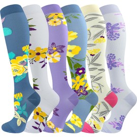 bropite Compression Socks for Women & Men Circulation-Support Knee High Socks 20-30 mmhg-Best for Running,Medical,Nurse,Travel