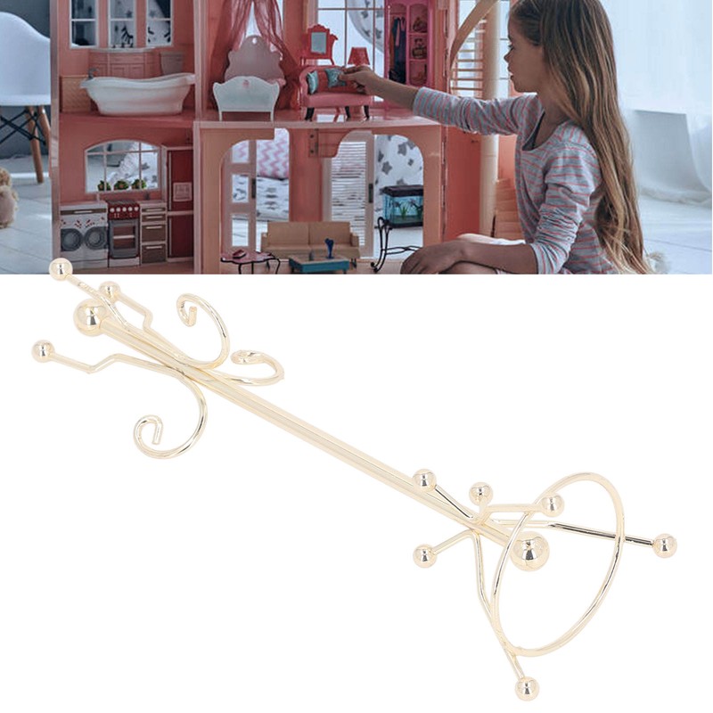 1:12 Scale Dollhouse Coat Rack Miniatures Dollhouse Hat Coat Rack