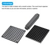PATIKIL 4pcs Black Plastic Paint Brush Storage Organizer, 96 Holes,