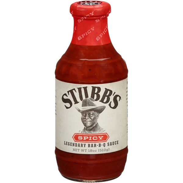 Stubb's Spicy BBQ Sauce, 18 oz