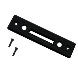 1x Metal Rear Moonroof Latch, Rev 2 - GM F Retainer 84900118 Sunroof Lock Compatible with Chevy Traverse, GMC Acadia, Buick Enclave Rear Sliding Moonroof Cover (Rev 2, Black)