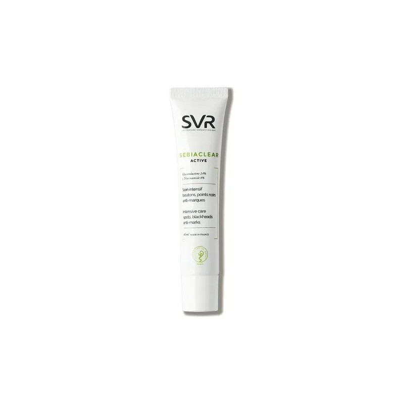 SVR Sebiaclear Active Gel Antiacné 40 ml para Piel Grasa