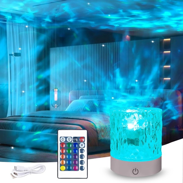 Sunshine smile LED starry sky projector children, night light northern
