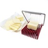 Norpro Dual Sided Flip N'Slice Slicer, Red, 4.25" x 3.25"
