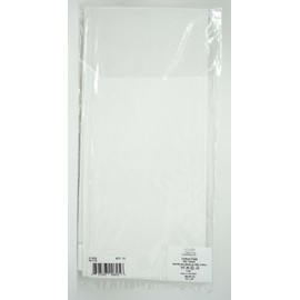 Henri Handwork Embroidered "His" Cursive 100% Cotton 16" x 24" Guest Towel White