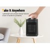 Space Heater, 1500W Electric Heaters Indoor Portable with Thermostat, PTC