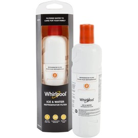 Whirlpool Refrigerator Water Filter 2 – WHR2RXD1, Single-Pack, NSF Certified, Orange