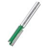 Trend CraftPro Straight Two Flute Router Cutter Bit, 1/4 Inch