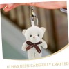 12 Llaveros Ositos Miniositos De Peluche Suave Manualidades