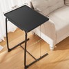 HUANUO Adjustable TV Tray Table - TV Dinner Tray on