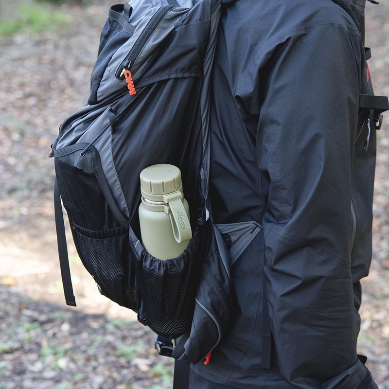 Rivers Beige Vacuum Flask, Stout 2-500 Water Bottle, 16.9 fl