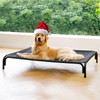 Elevated Dog Bed Raised Outdoor Dog Cot for Large Dogs,