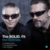 SolidWork Solid Safety Glasses with Tinted Lenses for Sunny Days,
