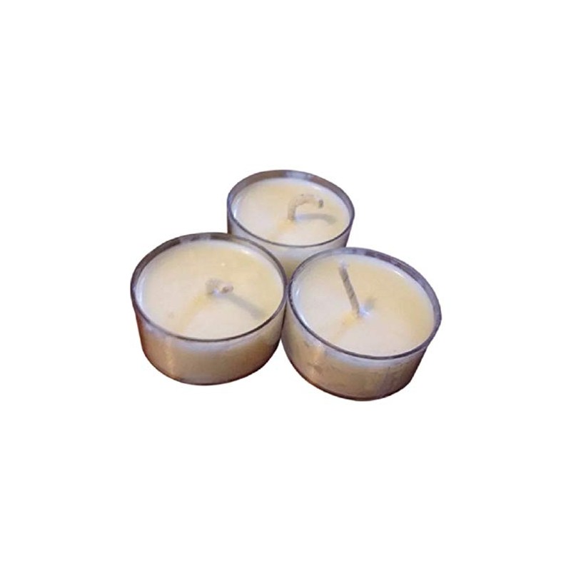 Unscented Natural Soy Wax Tealight Candle 20 Pack