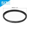 MECCANIXITY 55mm Star Lens Filter, Starburst Lens Filter 8 Points
