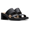 Clarks Women Jaylan Dusk Black Leather 11 Medium