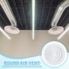 PATIKIL 10" Round Air Vent, Aluminum Ceiling Diffuser Air Supply