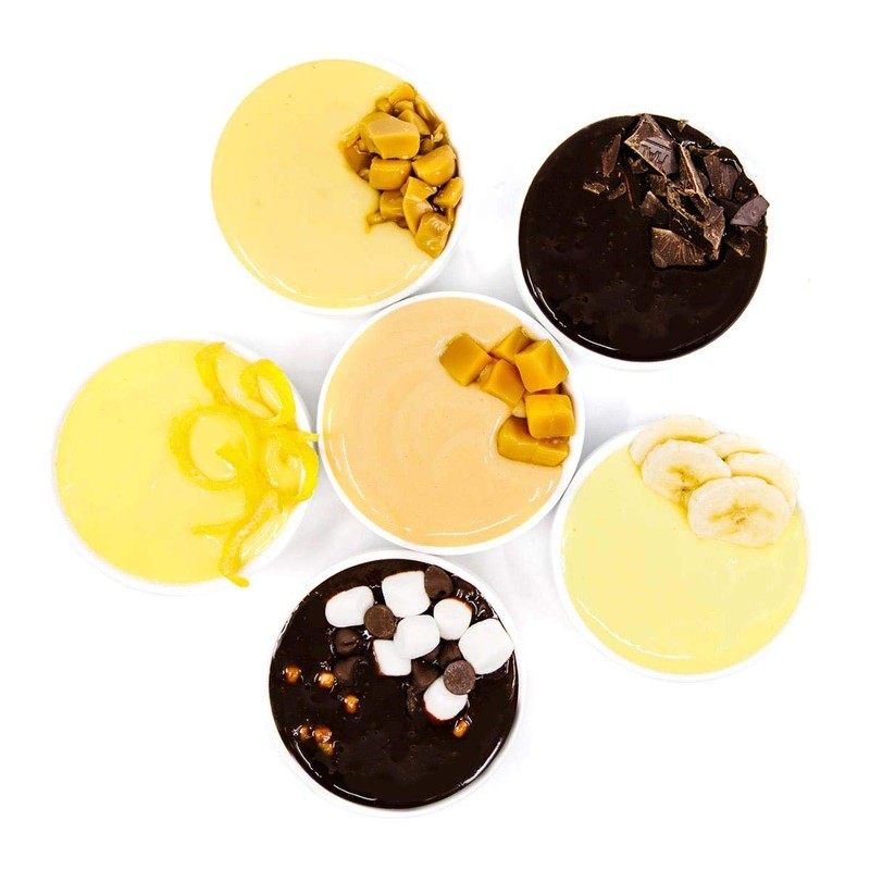 WonderSlim Protein Pudding Mix, Variety Pack, 12g Protein, Gluten Free