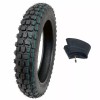 MMG 3.00-12 Combo Knobby Tire and Inner Tube TR87 Motorcyc