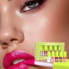 Lip Oil Hidratante Lip Gloss, Juego de 5 Colores