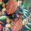 World of Wallpaper Wonderland Tropical Animal Wallpaper (Navy Blue)