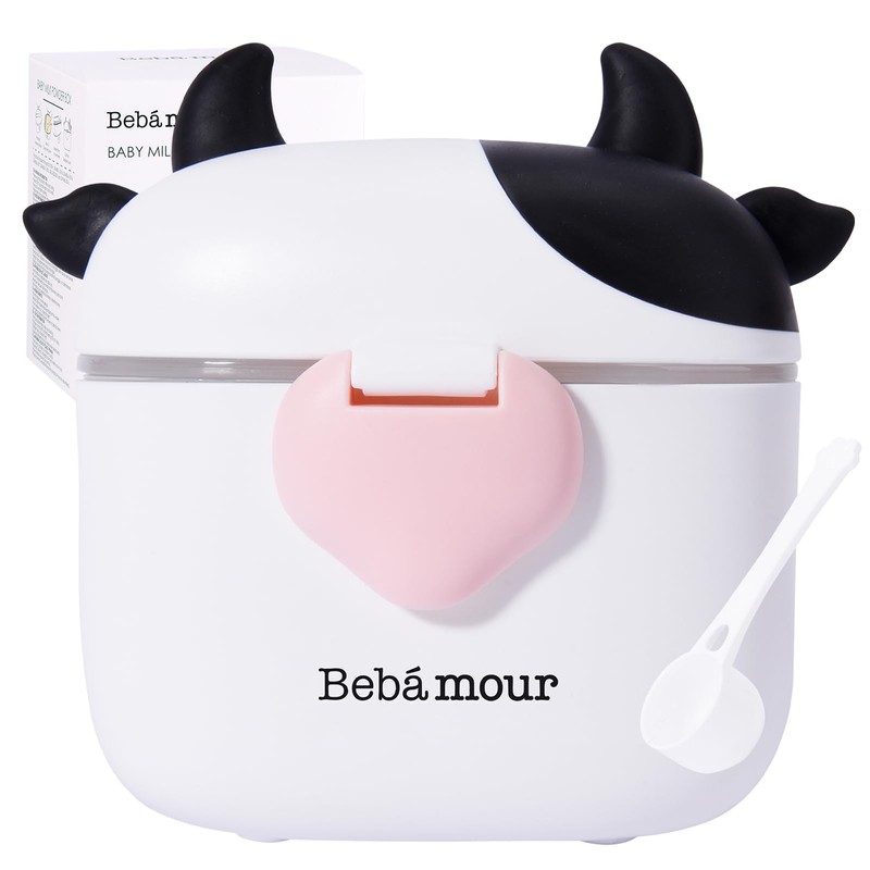 Bebamour Baby Formula Dispenser On The Go, Formula Container to