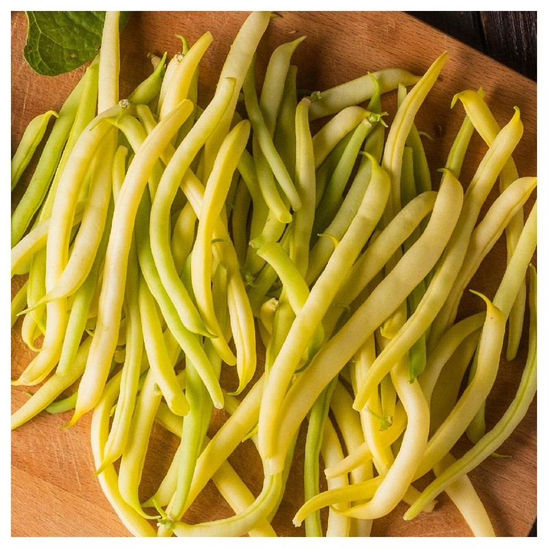 Everwilde Farms - 1/4 Lb Golden Wax Yellow Bean Seeds