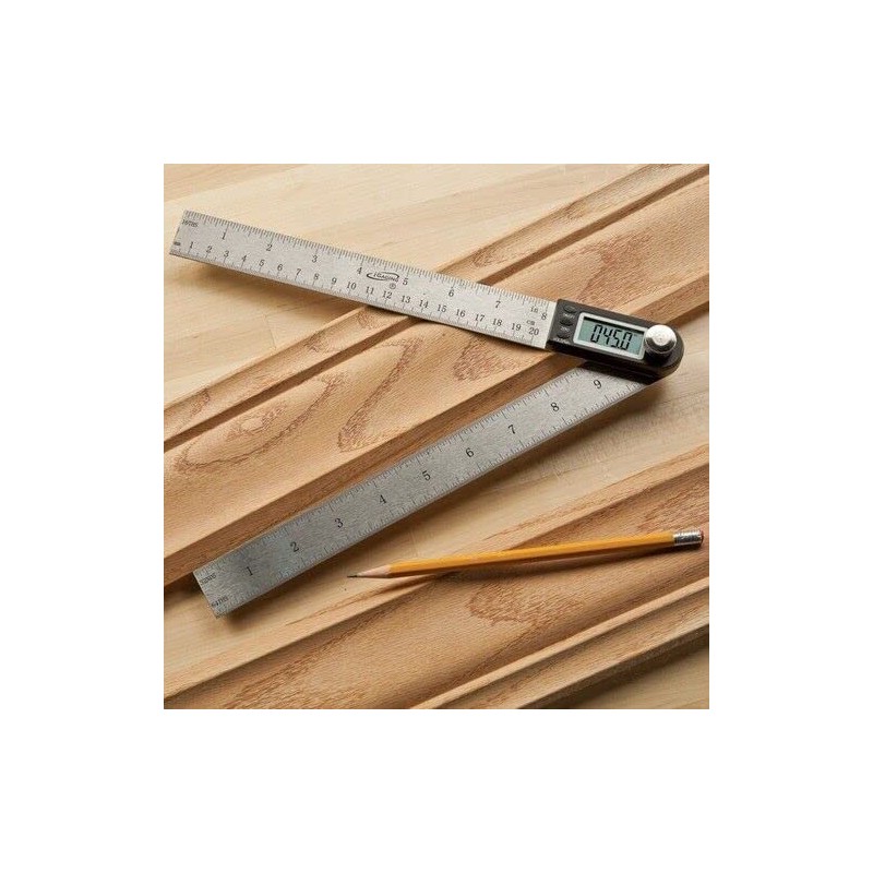 iGaging 35-408 Digital Protractor with 10" Rule, 11"
